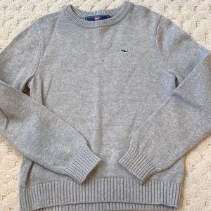 Boys VINEYARD VINES gray sweater size 7
